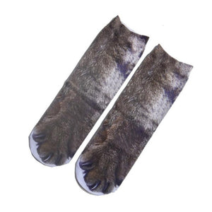 Ankle Socks Animal Paw